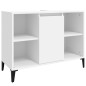 vidaXL Juego de muebles de baño 3 pzas madera contrachapada blanco vidaXL Juego de muebles de baño 3 pzas madera contrachapada blanco