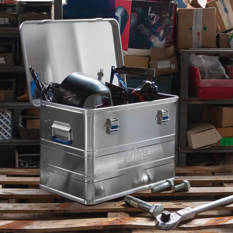 ALUTEC Caja de almacenaje COMFORT aluminio 73 L ALUTEC Caja de almacenaje COMFORT aluminio 73 L