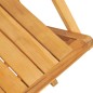 vidaXL Juego de comedor para jardín 5 piezas madera maciza de teca vidaXL Juego de comedor para jardín 5 piezas madera maciza de teca