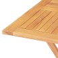 vidaXL Juego de comedor para jardín 5 piezas madera maciza de teca vidaXL Juego de comedor para jardín 5 piezas madera maciza de teca