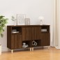 vidaXL Aparadores 2 uds madera contrachapada roble marrón 60x35x70 cm