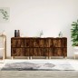 vidaXL Aparadores 3 uds madera contrachapada roble ahumado 60x35x70 cm vidaXL Aparadores 3 uds madera contrachapada roble ahumado 60x35x70 cm