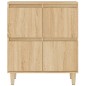 vidaXL Aparadores 3 uds madera contrachapada roble Sonoma 60x35x70 cm vidaXL Aparadores 3 uds madera contrachapada roble Sonoma 60x35x70 cm