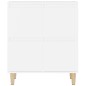 vidaXL Aparadores 2 uds madera contrachapada blanco 60x35x70 cm vidaXL Aparadores 2 uds madera contrachapada blanco 60x35x70 cm