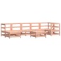 vidaXL Juego de muebles jardín 8 pzas y cojines madera abeto Douglas vidaXL Juego de muebles jardín 8 pzas y cojines madera abeto Douglas