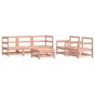 vidaXL Juego de muebles jardín 6 pzas y cojines madera abeto Douglas vidaXL Juego de muebles jardín 6 pzas y cojines madera abeto Douglas