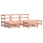 vidaXL Juego de muebles jardín 6 pzas y cojines madera abeto Douglas vidaXL Juego de muebles jardín 6 pzas y cojines madera abeto Douglas