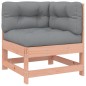 vidaXL Juego de muebles jardín 6 pzas y cojines madera abeto Douglas vidaXL Juego de muebles jardín 6 pzas y cojines madera abeto Douglas