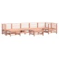vidaXL Juego de muebles jardín 8 pzas y cojines madera abeto Douglas vidaXL Juego de muebles jardín 8 pzas y cojines madera abeto Douglas