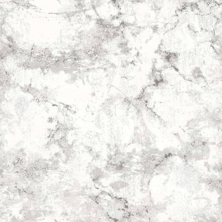 Noordwand Papel pintado Friends&Coffee Marble Concrete blanco y metal