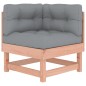 vidaXL Juego de muebles jardín 4 pzas y cojines madera abeto Douglas vidaXL Juego de muebles jardín 4 pzas y cojines madera abeto Douglas