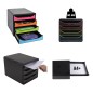 Exacompta Set de cajones para escritorio Aquarel con 4 cajones Exacompta Set de cajones para escritorio Aquarel con 4 cajones