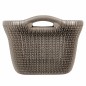 Curver Cesto de ropa sucia Knit 40L marrón metalizado Curver Cesto de ropa sucia Knit 40L marrón metalizado