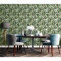 DUTCH WALLCOVERINGS Papel pintado Palm Trees verde y blanco DUTCH WALLCOVERINGS Papel pintado Palm Trees verde y blanco