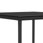 vidaXL Juego comedor jardín 3 piezas y cojines ratán sintético y acero vidaXL Juego comedor jardín 3 piezas y cojines ratán sintético y acero