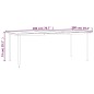 vidaXL Juego comedor jardín 7 piezas y cojines ratán sintético y acero vidaXL Juego comedor jardín 7 piezas y cojines ratán sintético y acero