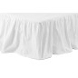 Venture Home Falda de cama Pixy algodón blanco 200x120 cm Venture Home Falda de cama Pixy algodón blanco 200x120 cm