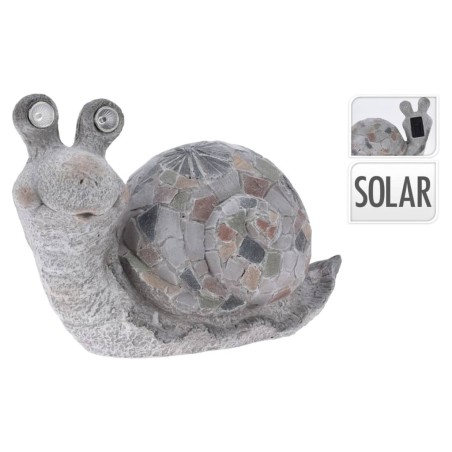 ProGarden Figura de caracol con luz solar MGO