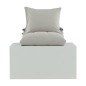 Venture Home Juego de ropa de cama Mila algodón gris claro 200x150 cm