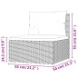 vidaXL Set de muebles de jardín y cojines 7 pzas ratán sintético negro vidaXL Set de muebles de jardín y cojines 7 pzas ratán sintético negro