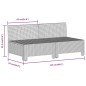 vidaXL Set de muebles de jardín 8 pzas y cojines ratán sintético gris vidaXL Set de muebles de jardín 8 pzas y cojines ratán sintético gris