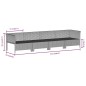 vidaXL Set de muebles de jardín 6 pzas y cojines ratán sintético gris vidaXL Set de muebles de jardín 6 pzas y cojines ratán sintético gris