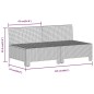vidaXL Set de muebles de jardín 8 pzas y cojines ratán sintético gris vidaXL Set de muebles de jardín 8 pzas y cojines ratán sintético gris