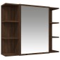 vidaXL Set de muebles de baño 3 pzas madera contrachapada roble marrón vidaXL Set de muebles de baño 3 pzas madera contrachapada roble marrón