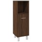 vidaXL Set de muebles de baño 3 pzas madera contrachapada roble marrón vidaXL Set de muebles de baño 3 pzas madera contrachapada roble marrón