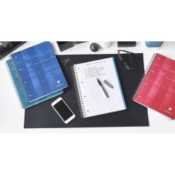 Clairefontaine Cuaderno Bind'O Block A4 80 hojas cuadrícula 5x5mm 5uds