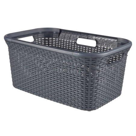 Curver Cesto de la ropa sucia Style gris antracita 45 l