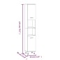 vidaXL Set de muebles de baño 3 pzas madera contrachapada gris sonoma vidaXL Set de muebles de baño 3 pzas madera contrachapada gris sonoma