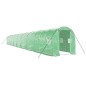 vidaXL Invernadero con estructura de acero verde 36 m² 18x2x2 m vidaXL Invernadero con estructura de acero verde 36 m² 18x2x2 m
