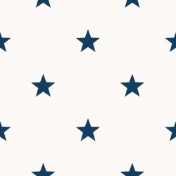 Noordwand Papel pintado Friends&Coffee Little Stars azul y blanco