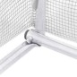 vidaXL Invernadero con estructura de acero blanco 60 m² 20x3x2 m vidaXL Invernadero con estructura de acero blanco 60 m² 20x3x2 m