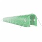 vidaXL Invernadero con estructura de acero verde 44 m² 22x2x2 m vidaXL Invernadero con estructura de acero verde 44 m² 22x2x2 m
