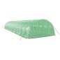 vidaXL Invernadero con estructura de acero verde 56 m² 14x4x2 m vidaXL Invernadero con estructura de acero verde 56 m² 14x4x2 m