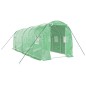 vidaXL Invernadero con estructura de acero verde 12 m² 6x2x2 m vidaXL Invernadero con estructura de acero verde 12 m² 6x2x2 m