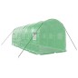 vidaXL Invernadero con estructura de acero verde 12 m² 6x2x2 m vidaXL Invernadero con estructura de acero verde 12 m² 6x2x2 m