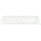 vidaXL Invernadero con estructura de acero blanco 16 m² 8x2x2 m vidaXL Invernadero con estructura de acero blanco 16 m² 8x2x2 m