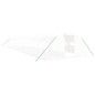 vidaXL Invernadero con estructura de acero blanco 72 m² 18x4x2 m vidaXL Invernadero con estructura de acero blanco 72 m² 18x4x2 m
