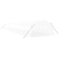 vidaXL Invernadero con estructura de acero blanco 72 m² 18x4x2 m vidaXL Invernadero con estructura de acero blanco 72 m² 18x4x2 m