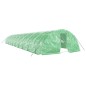 vidaXL Invernadero con estructura de acero verde 100 m² 20x5x2,3 m vidaXL Invernadero con estructura de acero verde 100 m² 20x5x2,3 m