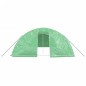 vidaXL Invernadero con estructura de acero verde 40 m² 8x5x2,3 m