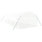 vidaXL Invernadero con estructura de acero blanco 30 m² 10x3x2 m vidaXL Invernadero con estructura de acero blanco 30 m² 10x3x2 m
