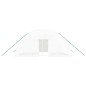 vidaXL Invernadero con estructura de acero blanco 24 m² 6x4x2,85 m vidaXL Invernadero con estructura de acero blanco 24 m² 6x4x2,85 m