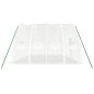 vidaXL Invernadero con estructura de acero blanco 24 m² 6x4x2,85 m vidaXL Invernadero con estructura de acero blanco 24 m² 6x4x2,85 m