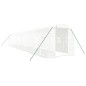 vidaXL Invernadero con estructura de acero blanco 24 m² 12x2x2 m vidaXL Invernadero con estructura de acero blanco 24 m² 12x2x2 m