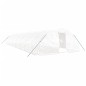 vidaXL Invernadero con estructura de acero blanco 80 m² 16x5x2,3 m vidaXL Invernadero con estructura de acero blanco 80 m² 16x5x2,3 m