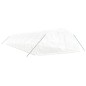 vidaXL Invernadero con estructura de acero blanco 80 m² 16x5x2,3 m vidaXL Invernadero con estructura de acero blanco 80 m² 16x5x2,3 m